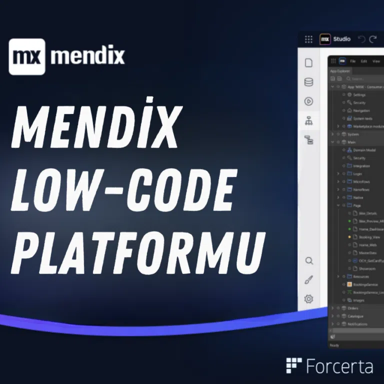 mendix low code geliştirme platformu